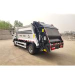 Waste Collector Compact Garbage Truck For Sale China Dongfeng 5cbm 10cbm 15cbm