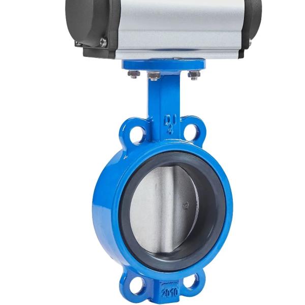 1/4''-6'' Port Size Sanitary Pneumatic Butterfly Valves with SS304 /316L