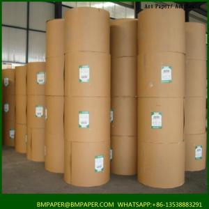 Quality Coated art paper, Virgin Wood Pulp glossy art paper wholesale