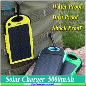 Quality Solar power bank 5000mAh for mobile phone wholesale
