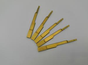 Quality Yellow Plated Titanium Grinder Parts Cutting Knife Grinding Long Lifespan wholesale