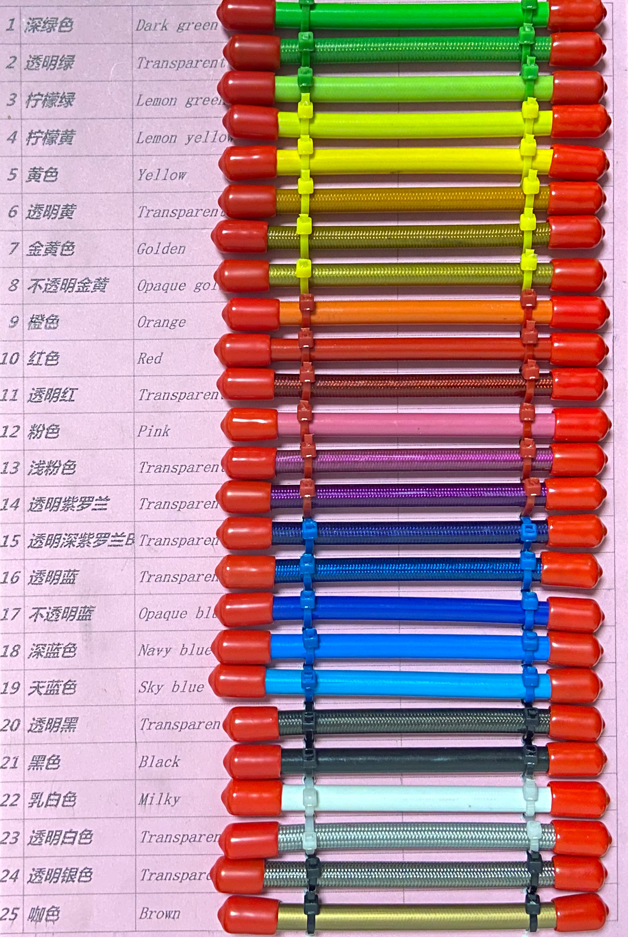 304 Stainless Steel PTFE Brake Hose Abrasion Resistant PVC / PU Coating