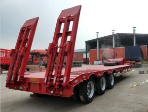 Quality 3 Axles FUWA Heavy Duty Semi Trailers 13000mm Length Cement Carrier Truck wholesale