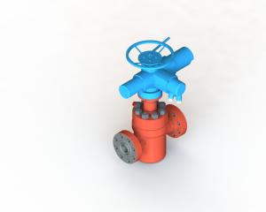 Quality 52-180mm Hydraulic Actuated Gate Valve API 6A Manual Drive wholesale