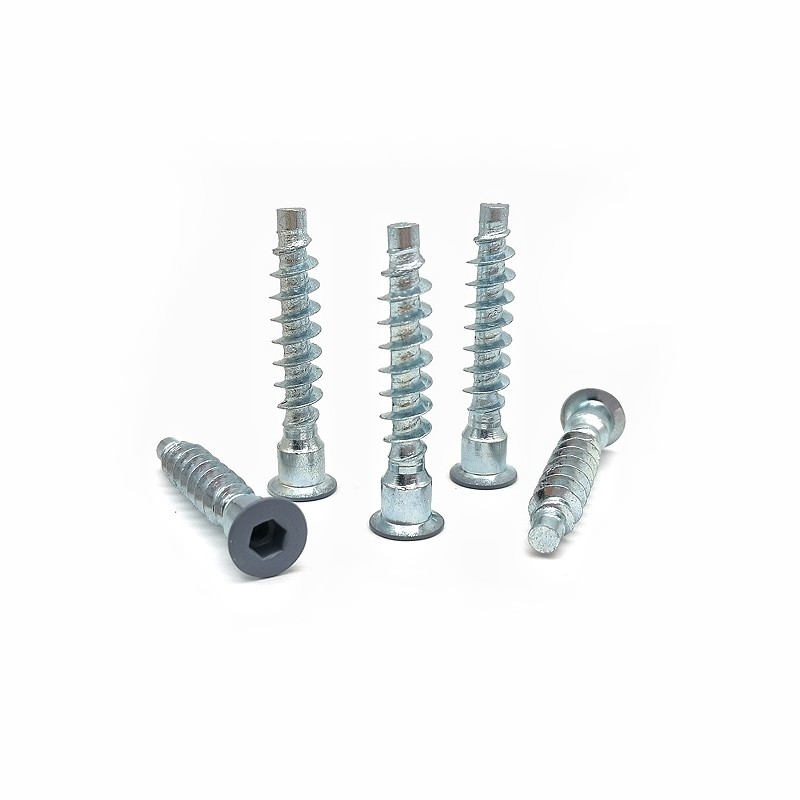 Customized Hexagon Self-Tapping Screw Countersunk Mountain Wire M6*40