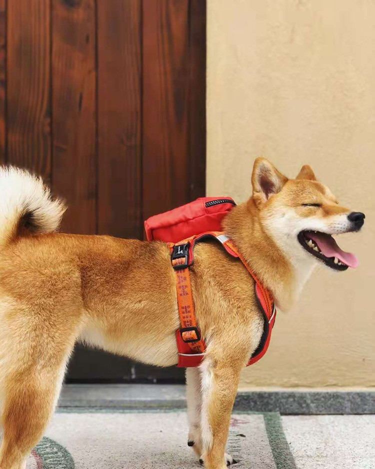 15CM Personalised Pet Accessories Small Medium Large Dog Puppy Backpack Harness
