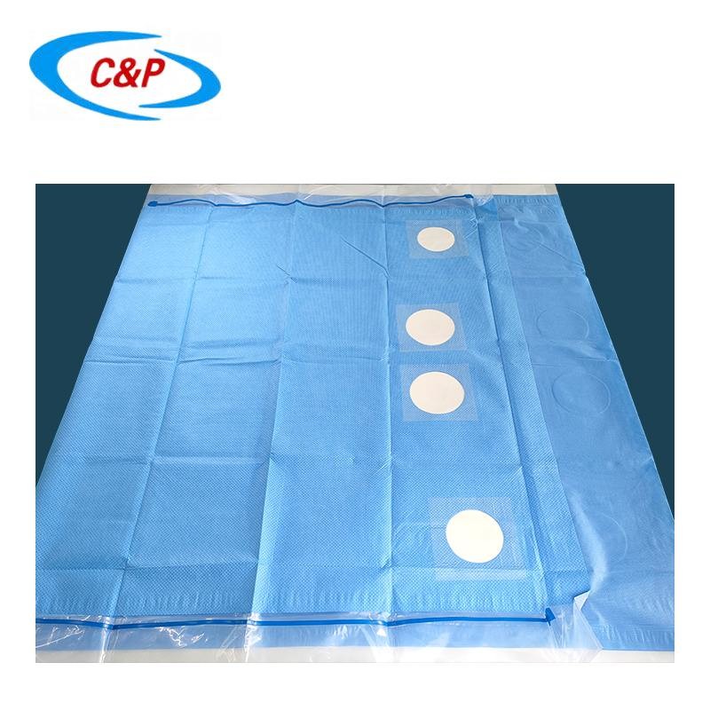 Disposable Angiography Drape Sheets ISO Certified 243x370cm