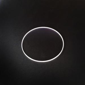 Quality Safety Transparent 142*10mm Quartz Fiber Collimator Lens wholesale