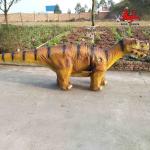 Remote Control Animatronic Dinosaur Ride Windproof For Theme Park