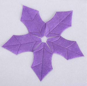 Quality Double Faced Felt Christmas Party Crafts Multi Purpose Flower Patterns wholesale