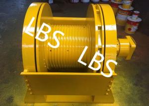 Quality Single Drum Marine Hydraulic Winch , Windlass Mooring Winch BV ISO Standard wholesale
