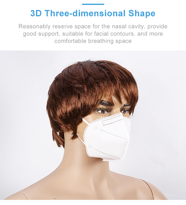 Support samples Stock White list factory CE FFP2 KN95 mask face mask KN95 certified