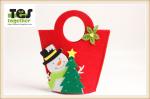 Christmas apple handbag/ Felt bag /Nonwovens/Festival /gift/child