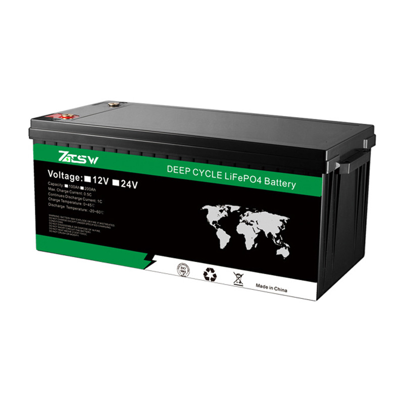 12V200ah Li-ion Battery Pack 24V100ah High Capacity Battery Pack Rechargeable Deep Cycle Battery For Bus