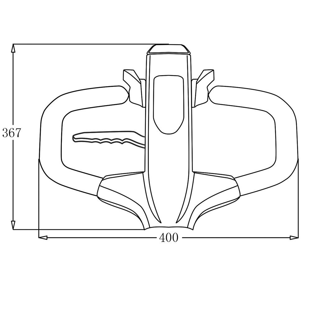CE Microswitch EPT REMA Tiller Head With Release Lever