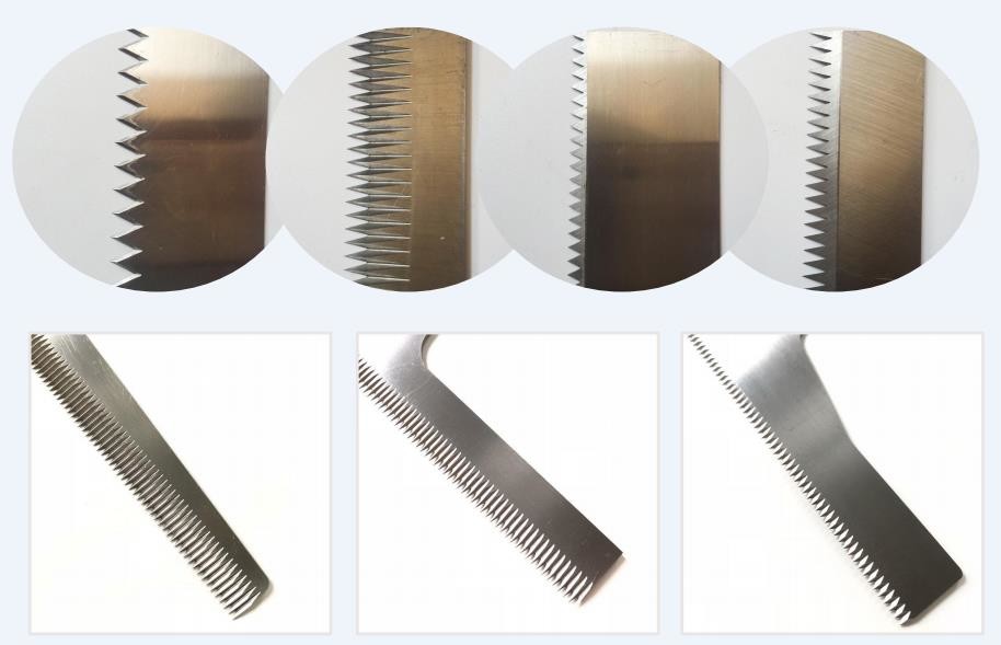 Carton Packaging Machine Parts Sealing Blade 250*25*2 Tooth Saw Knife Serrated Blade
