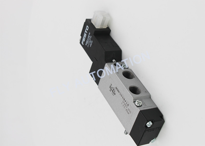 MEBH-5/2-1/8-P-L-B 173012 Festo Pilot Valve Aluminium 600 L/Min J758 5/2 Way