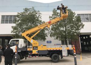 Quality Straight Arm Manlift Telescopic Type Bucket Boom Aerial Lift Truck 18m 20m 22m wholesale