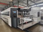 Food Shop Paper Forming Machine Flexographic Printing Carton Box Cutting Machine