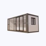 Galvanized Steel Bending 20ft Prefabricated Modular Steel Housing Eco-Friendly