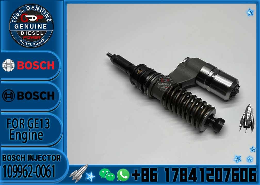 High Quality Diesel Engine Parts 109962-0061 1099620061 109962 0061 Common Rail Diesel Injector 109962-0061