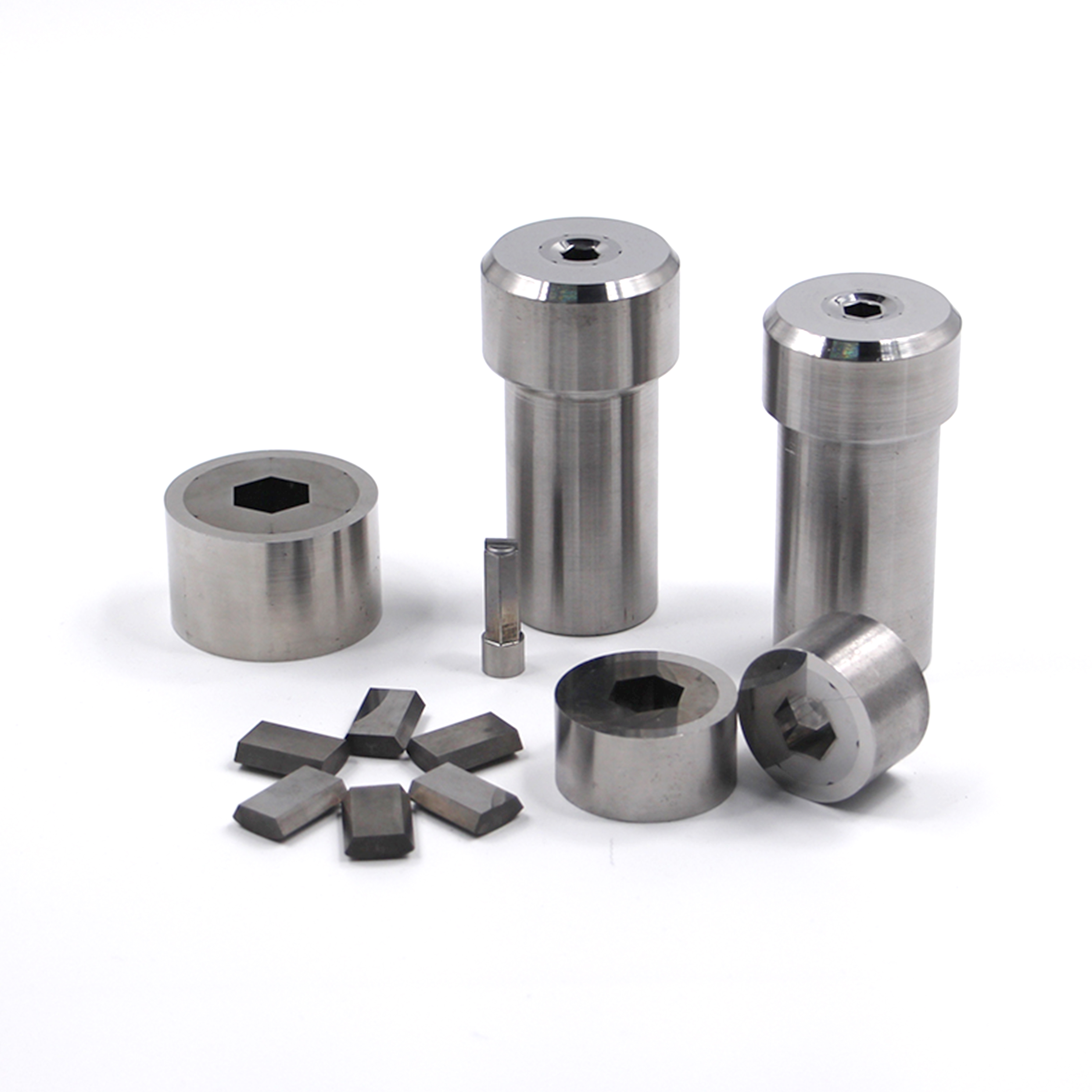Precision Cold Heading Tooling Customized Main Dies / Cutters / Steel Round Head Punch