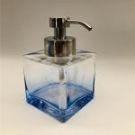 Square Glass Accessories Set Vintage Style For Home Hotel Ombre Blue