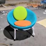 Modern bowl chair Nordic leather sofa egg chair shell living room ball leisure