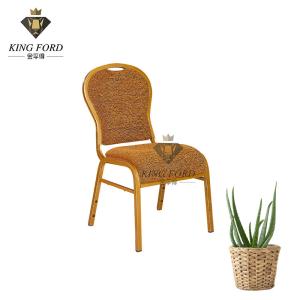 Quality 6cm Moulded Foam Seat Dining Stackable Banquet Chair SGS ISO wholesale