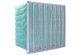 Quality Humidity Synthetic Glass Fiber Bag Filter Bag Air Filter with Galvanized Steel Frame wholesale