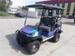 Blue Purple Color 4 Seater Golf Cart New Design Motor Depot AC Motor 3.5kw