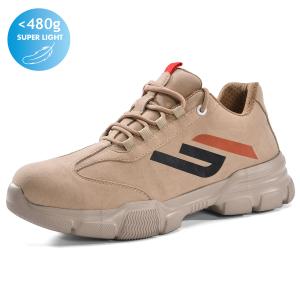 Quality Cow Suede Leather Safety Shoes Work Boots Men Euro 36-47 Puncture Proof Work Boots wholesale
