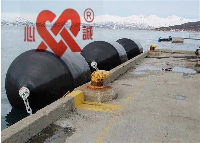 Low Reaction Force Foam Filled Boat Fenders 1.8m Diameter Dock Protection