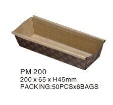 Quality Paper baking cake mould manufactory/ Rect.Bakery Tray supplier wholesale