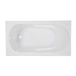 CUPC Approved Alcove Acrylic Stand Alone Tub Removeable Custom