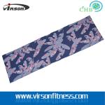 4mm thickness silkscreen printing anti-slip PVC yoga mat