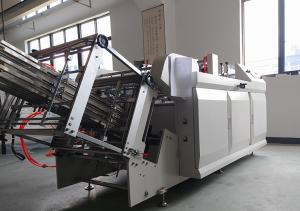 China Automatic Burger Paper Lunch Box Making Machine 150 Pcs/Min High Speed on sale