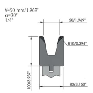 Quality 835mm Accurate Press Brake Dies Custom Press Brake Tooling Mold wholesale