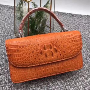 Quality Fashion Genuine Crocodile Leather Women Small Mini Handbag Lady Purse Authentic Alligator Skin Female Cross Shoulder Bag wholesale