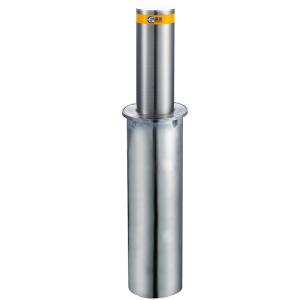 Quality Silver Automatic Rising Bollards 155 Kg 100m Wire Control Stainless Steel Bollard wholesale