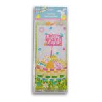 Happy Easter Egg Printed Plastic Treat Bag Cellophane Bags