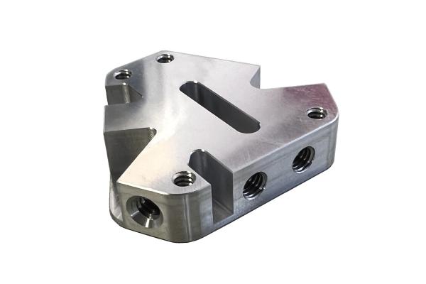 Threaded Cover / Brushed Aluminum CNC Milling Accessories With Coating