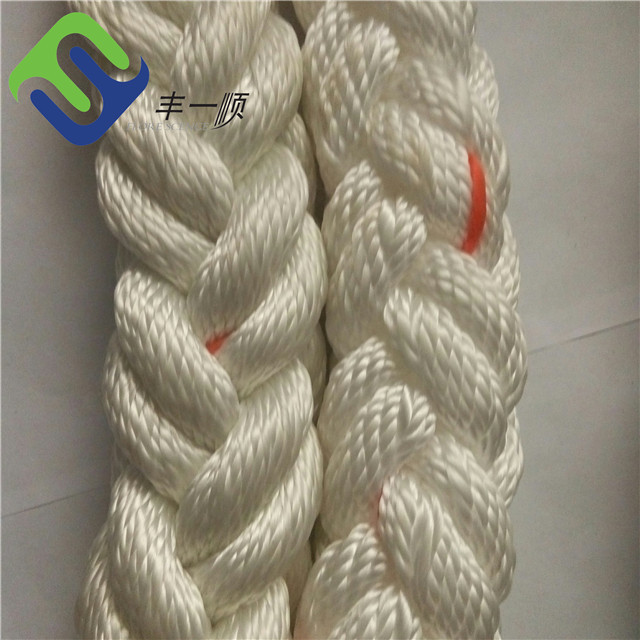 Wear Resistance 8 Strand Polyester Rope high tenacity Marine Braided Poly Rope
