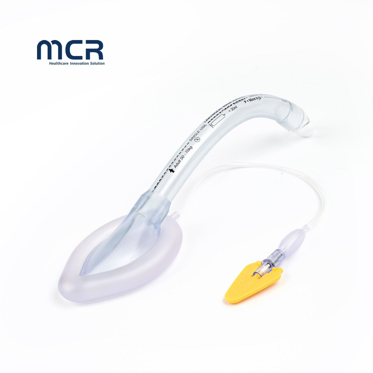 Class 2 Laryngeal Mask Airway PVC Material For Emergency Breathing
