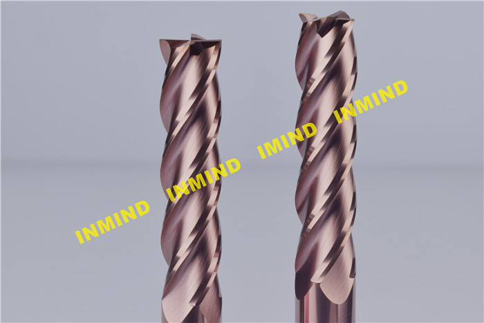 Carbide Machining Tialn Coated Square End Mill With 40 mm Cutting Length