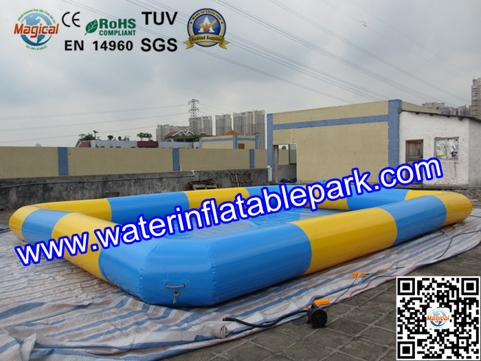 0.6mm Children Inflatable Pool , inflatable pools with slides