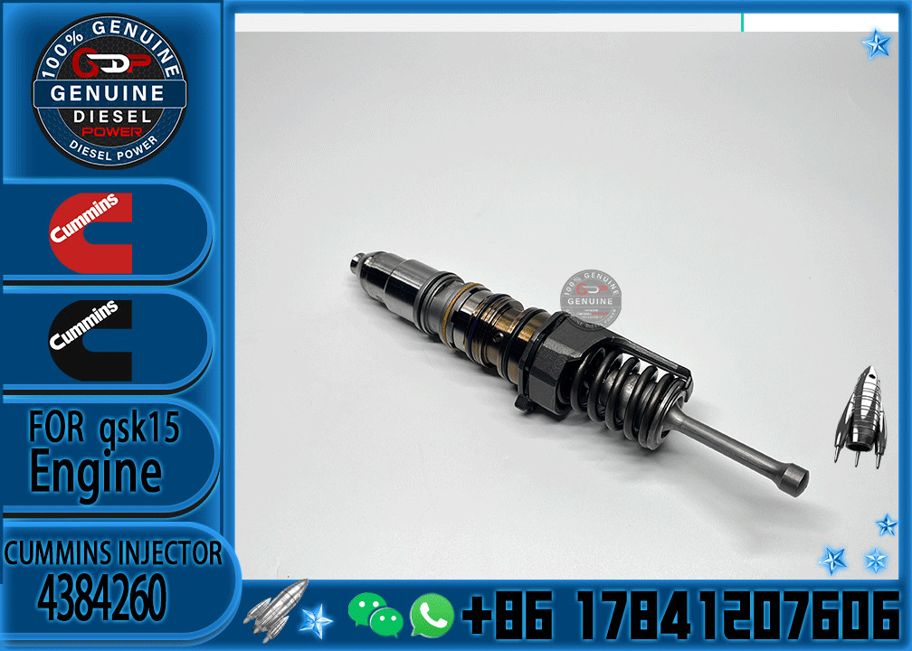 QSKX15 ISX15 Fuel Injector Nozzle Assembly 4062569 4928260 4954888 4088665 4088327 4384260