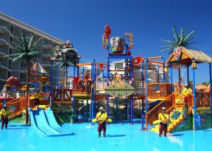 Quality Interactive Water Aqua Park Play Slide wholesale