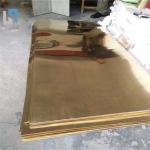 38.1mm Industrial Brass Sheet Metal For Crafts C46400 1220mm width