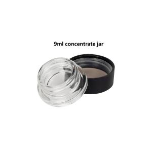 Quality White Black Clear Dab Container Concentrate Jars 9ml wholesale